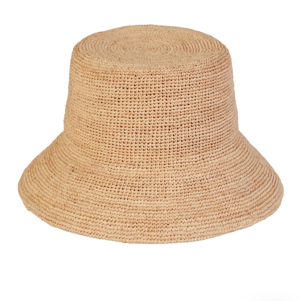 Lack of Color The Inca Raffia Bucket Hat